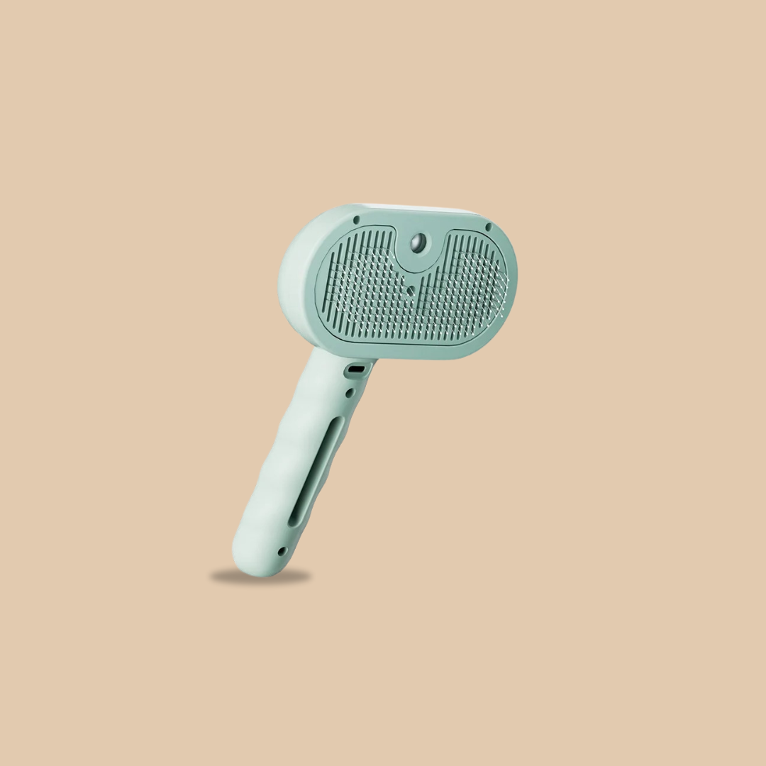 Steamy Grooming Brush for Pets