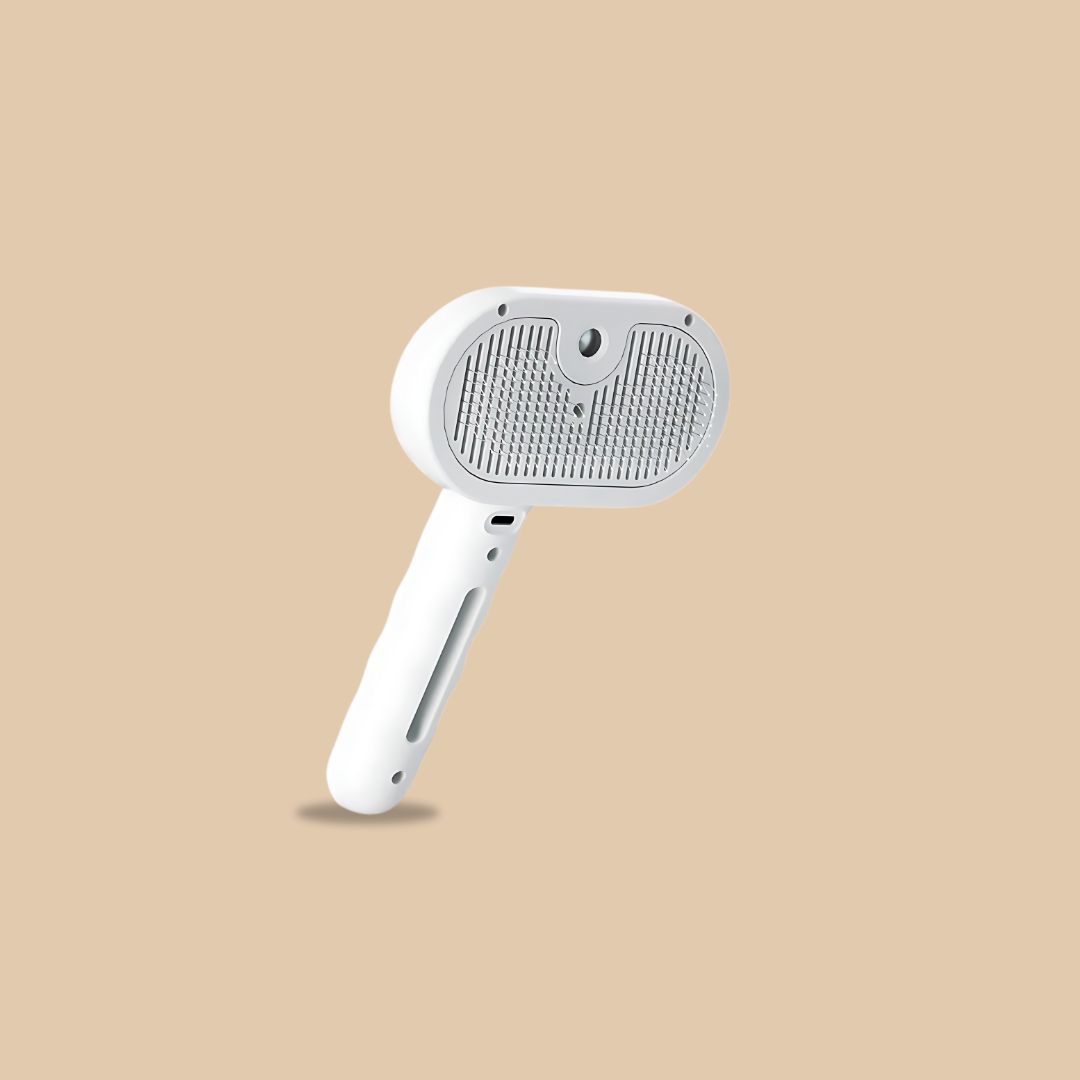 Steamy Grooming Brush for Pets
