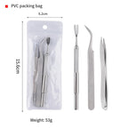 Stainless Steel Pet Tick Remover Set